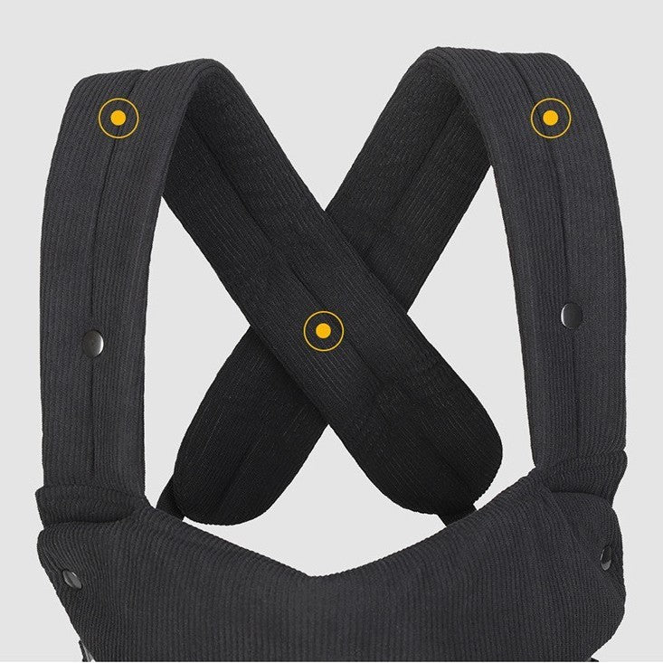 porte bebe respirant ergonomique répartissant le poids de manière équilibrée