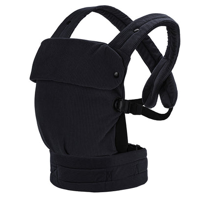 porte bebe respirant noir avec bretelles d'épaule réglables