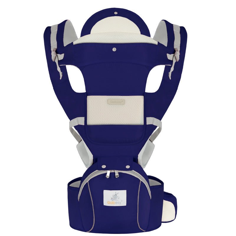 porte bebe sécurisé bleu foncé