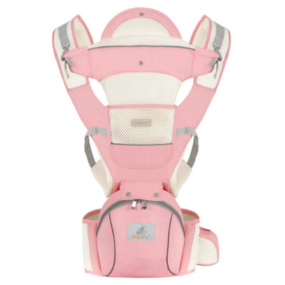 porte bebe sécurisé rose