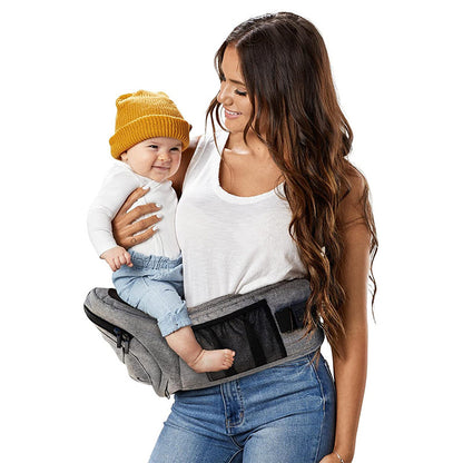 porte bébé tabouret de taille maman porte enfant tuque orange