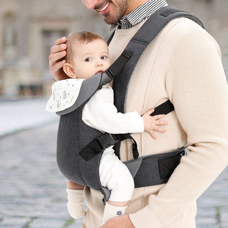 porte bébé avec bavoir détachable