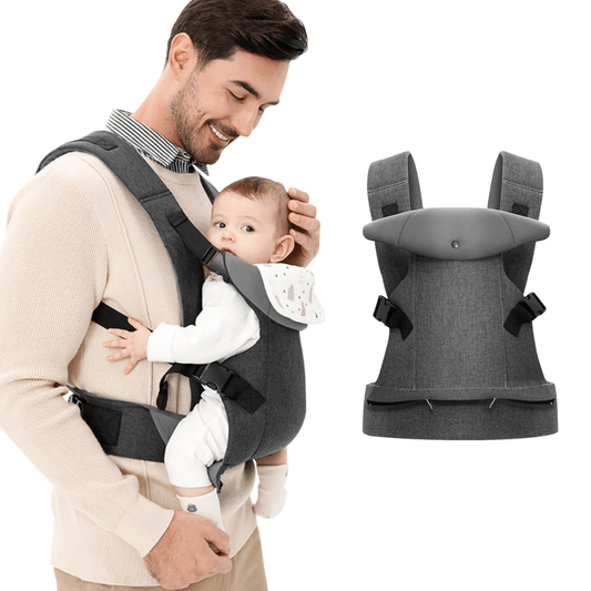 porte bébé gris pâle