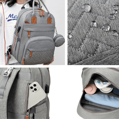 Sac à dos à langer | DADOBAG™ - Atmosphère Bébé