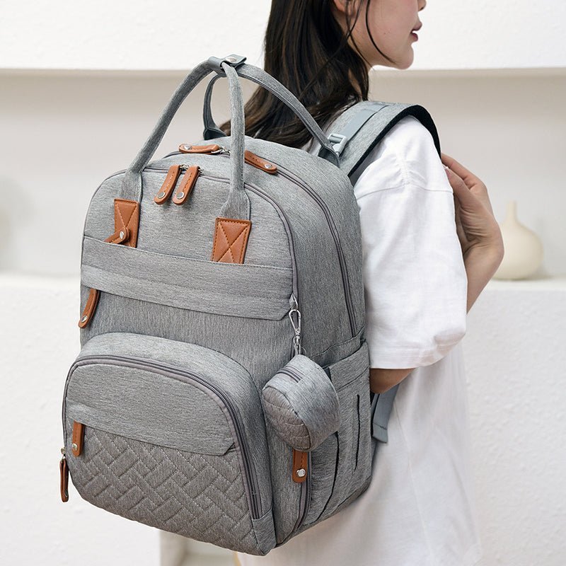 Sac à dos à langer DADOBAG™ gris