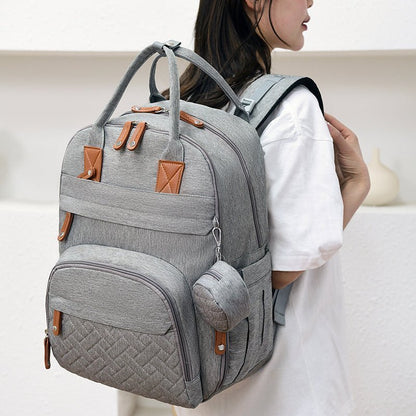 Sac à dos à langer DADOBAG™ gris