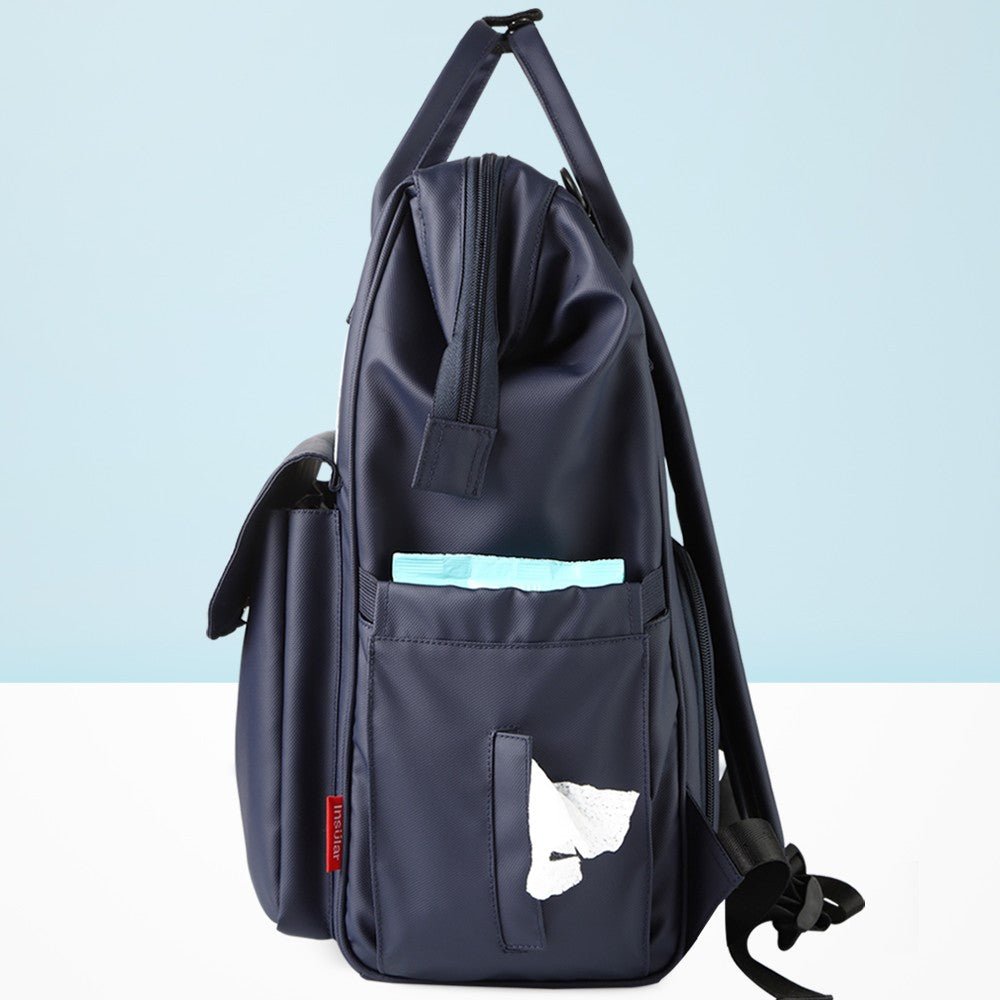sac a dos a langer poche latérale pour lingettes