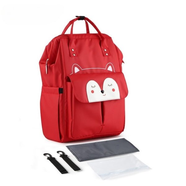 sac a dos a langer dessin renard rouge
