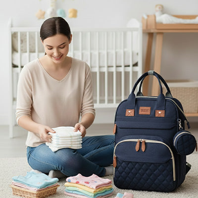 sac à dos à langer et lit portable ultra pratique