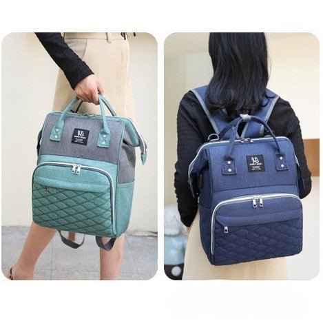 sac à dos à langer avec poignée pour les mains