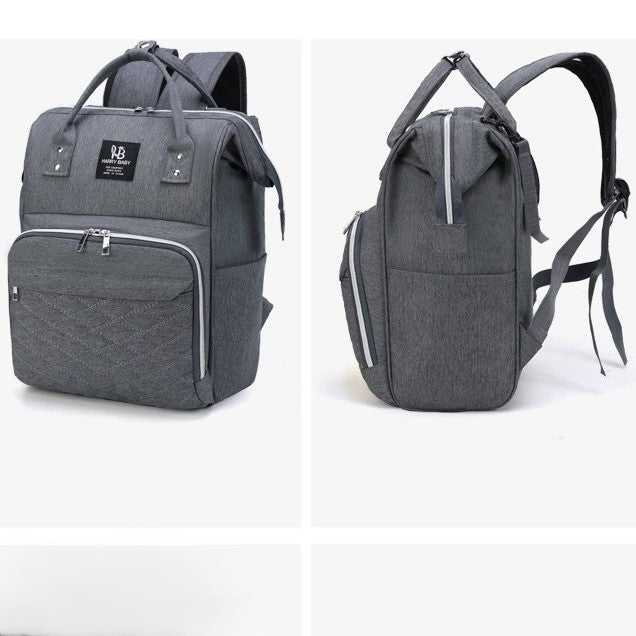 sac à dos à langer vue devant et de côté