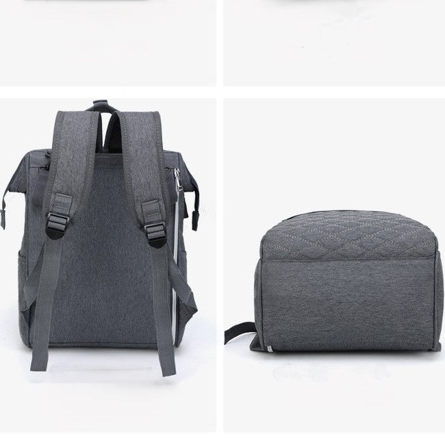 sac à dos à langer vue arrière et de dessous