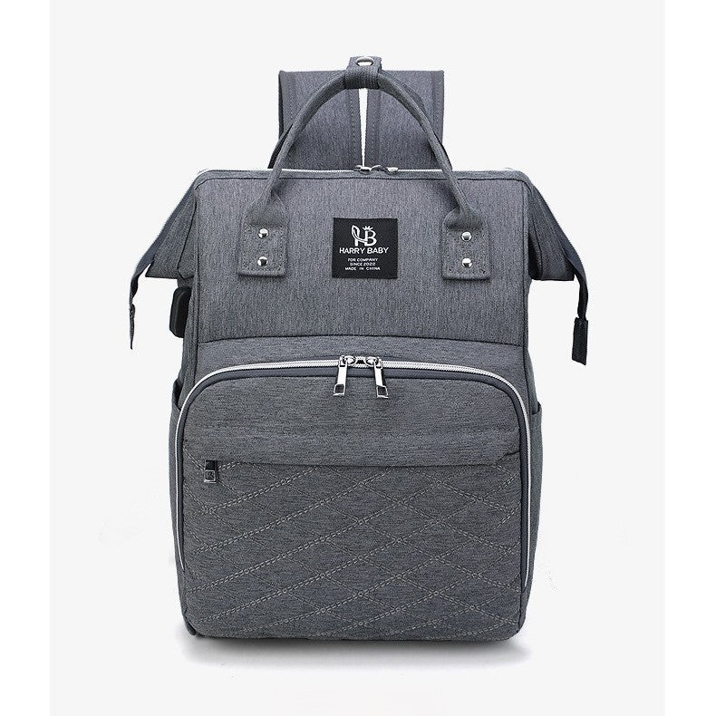 sac à dos à langer HarryBabyBag™ gris