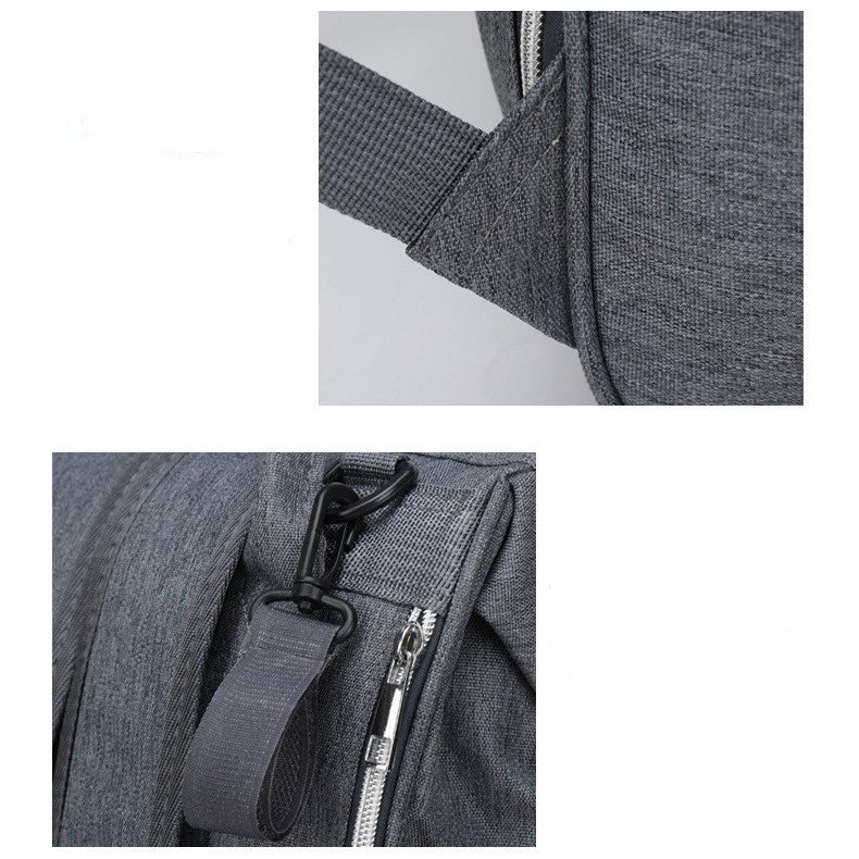 sac à dos à langer solide avec sangles pour poussette