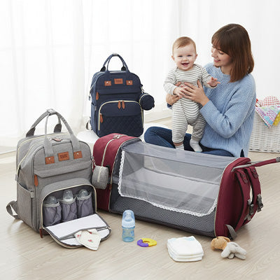 Sac à dos à langer | Lit portable pour bébé