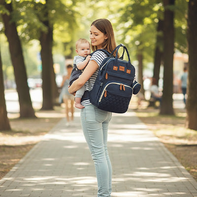 Sac à dos à langer | Lit portable pour bébé