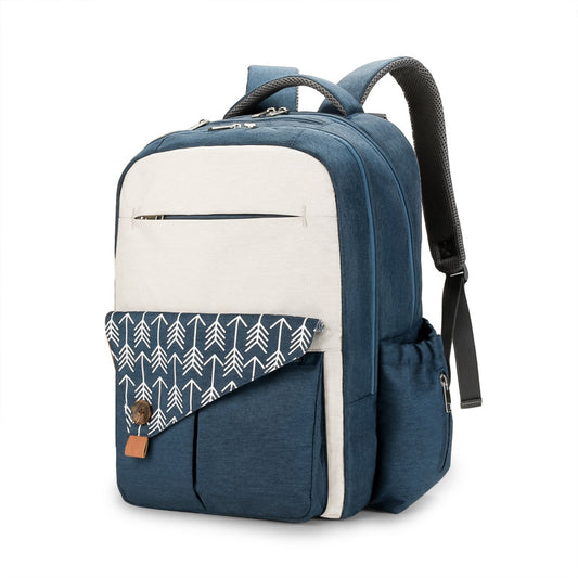 sac a dos a langer motif flèches vue de profil