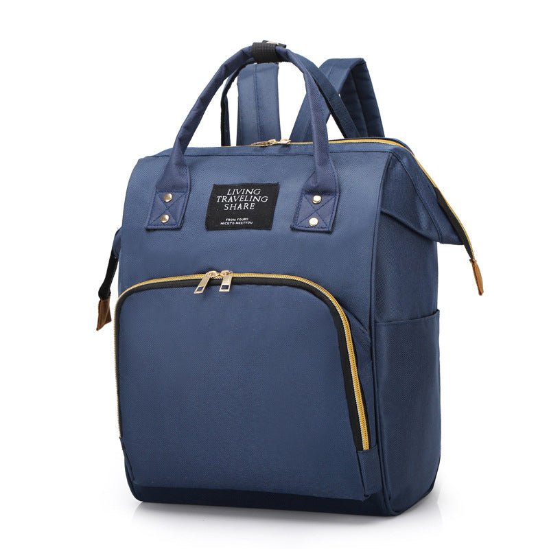 sac à dos à langer couleur marine