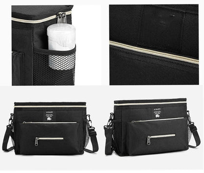SAC A LANGER avec pochettes pour bouteilles ou biberons