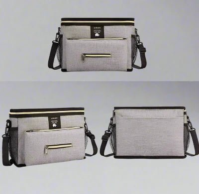 sac a langer avec vues avant et arrière