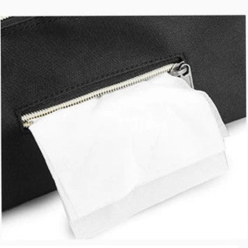 sac a langer avec une ouverture spécifique pour les lingettes