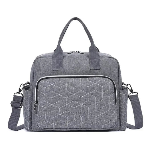 Sac à langer gris