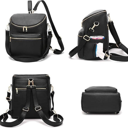 sac a langer cuir synthétique tous les angles de vue