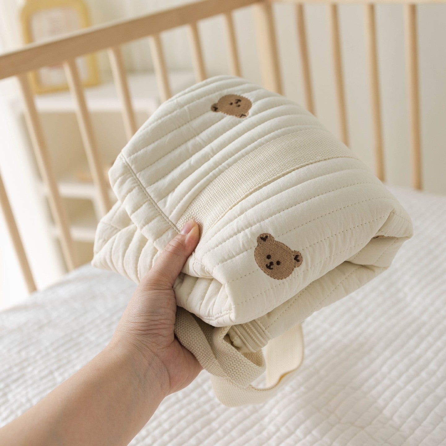 sac a langer pliable et compact pour rangement facile
