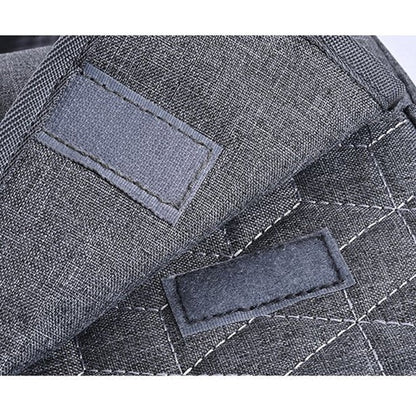sac a langer spacieux gris velcro