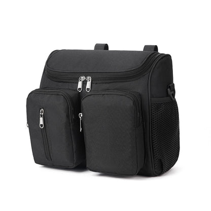sac à langer structuré noir