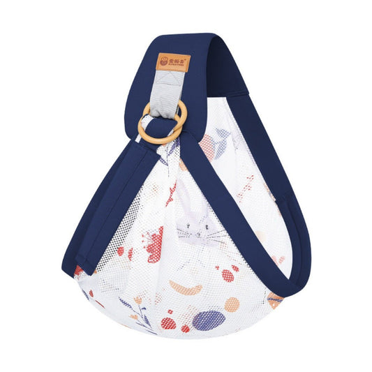 sling bebe sécurisé bleu