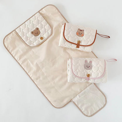 tapis a langer nomade bébé offert en trois jolis modèles