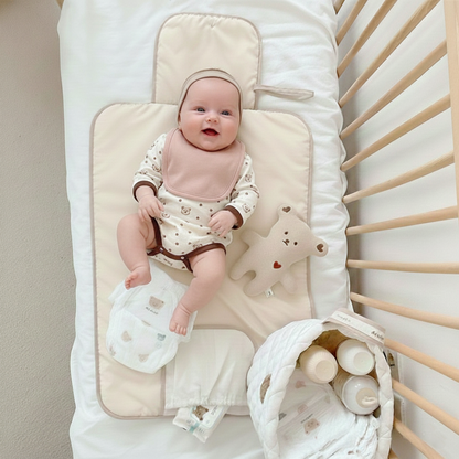tapis a langer nomade bébé offrant confort et sérénité