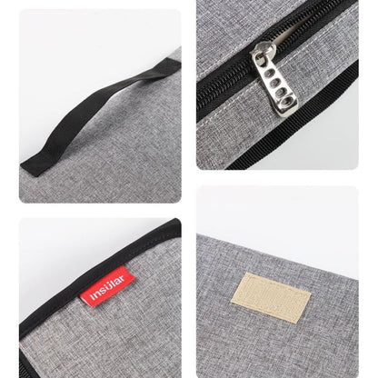 tapis à langer nomade compact matériau et finition