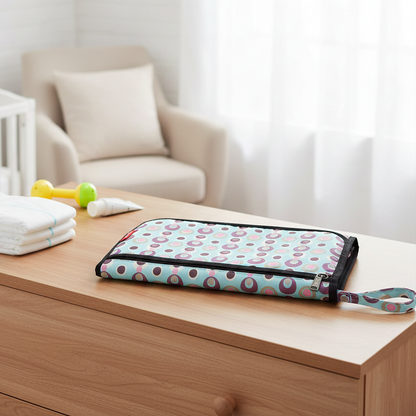 tapis a langer voyage pliable et imperméable facile à transporter